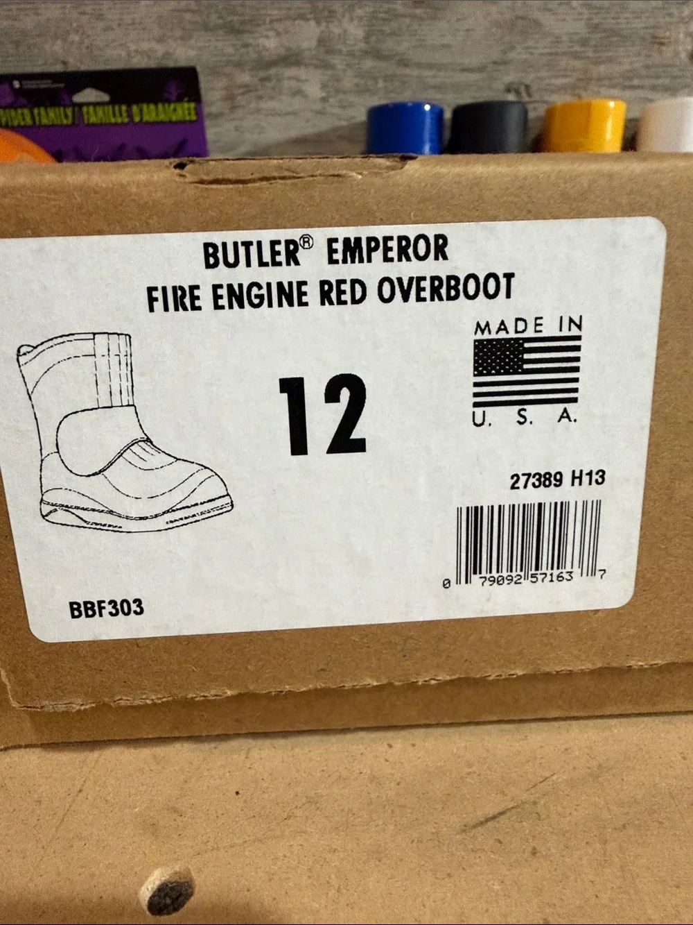 Butler Kids Overboot Rain & Snow Boot - Brown